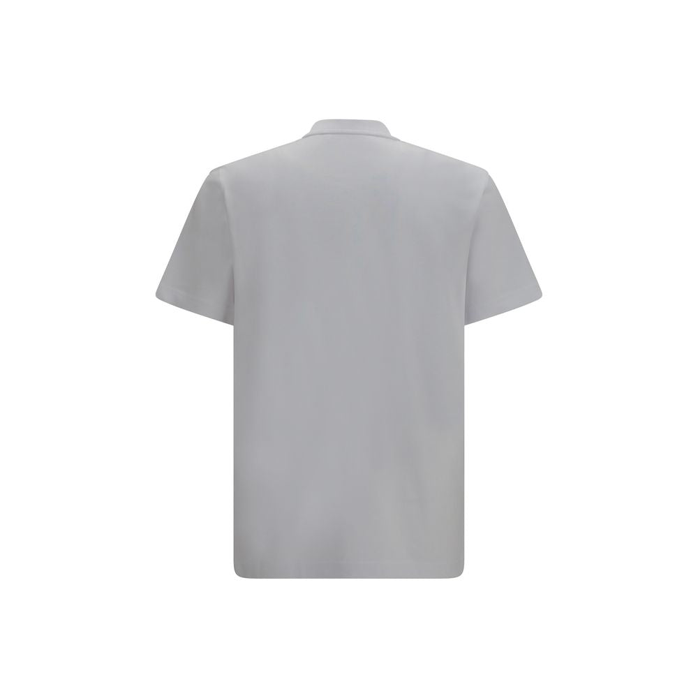 Moncler White Cotton T-Shirt - Essential Wardrobe Staple