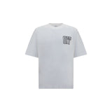 Off-White Motion Arrow White Cotton Sportswear T-Shirt