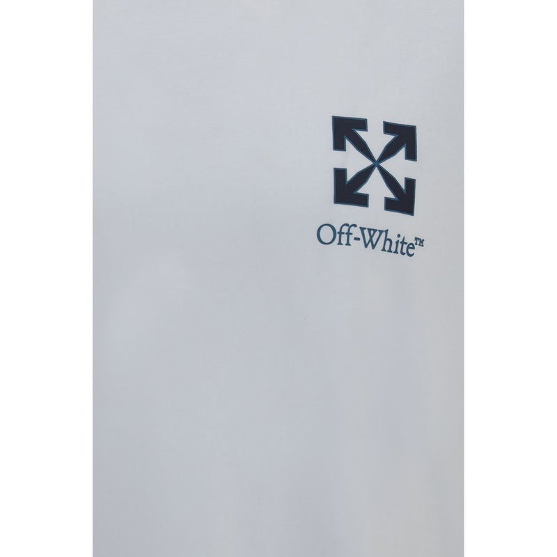 Off-White Small Arrow White Cotton T-Shirt