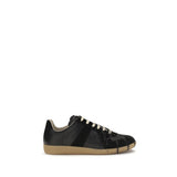 Maison Margiela Black Suede Leather Replica Sneakers