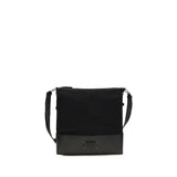 Maison Margiela Black Calf Leather Bos Taurus Shoulder Bag