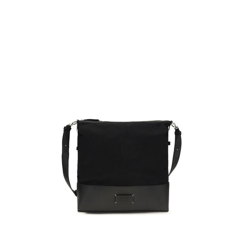 Maison Margiela Black Calf Leather Bos Taurus Shoulder Bag