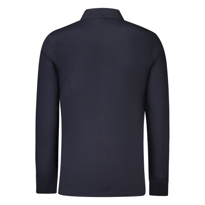 Hugo Boss Blue Cotton Men's Polo - Slim Fit with Logo