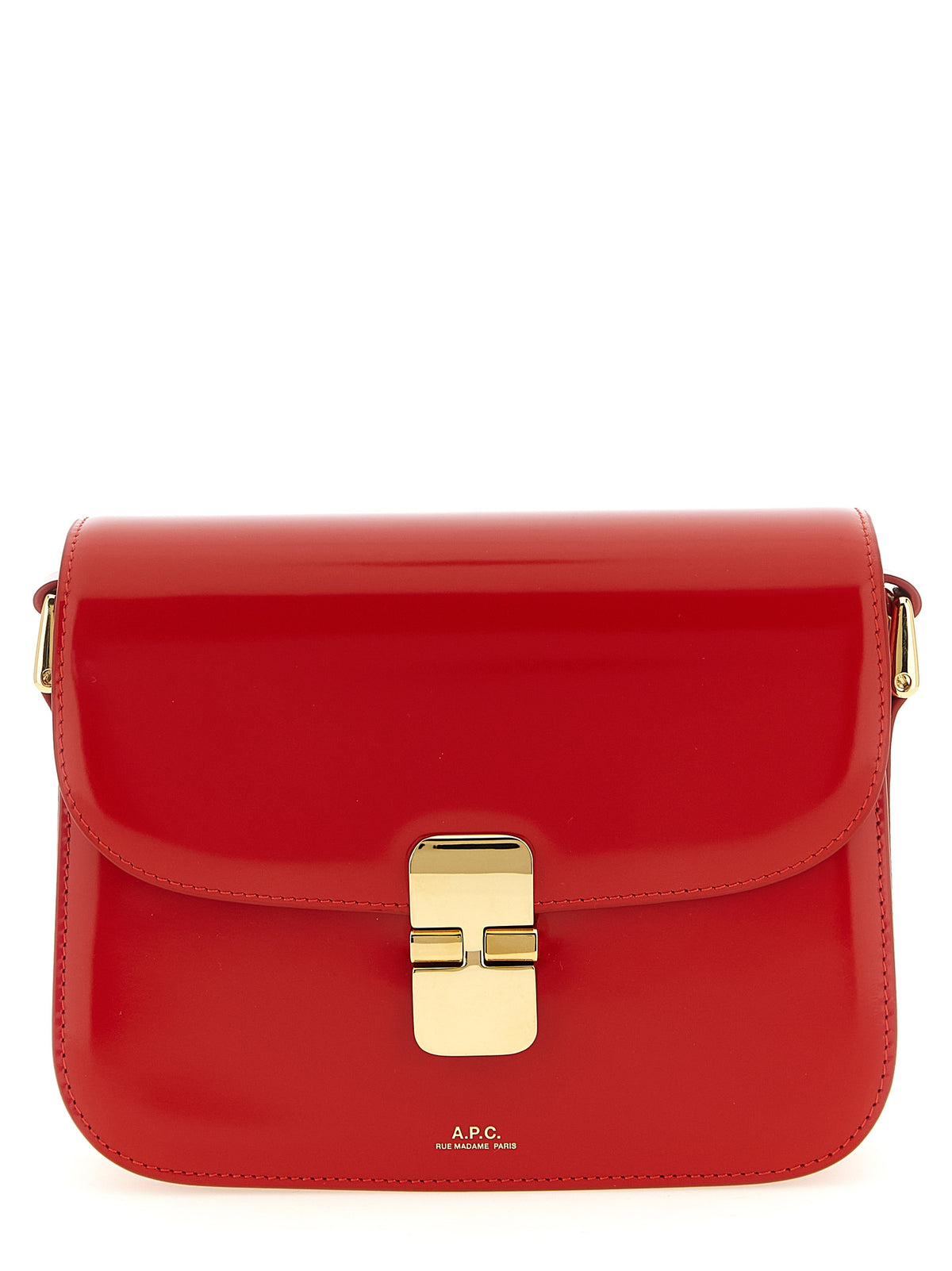 A.P.C. Grace Multicolor Cowhide Crossbody Bag