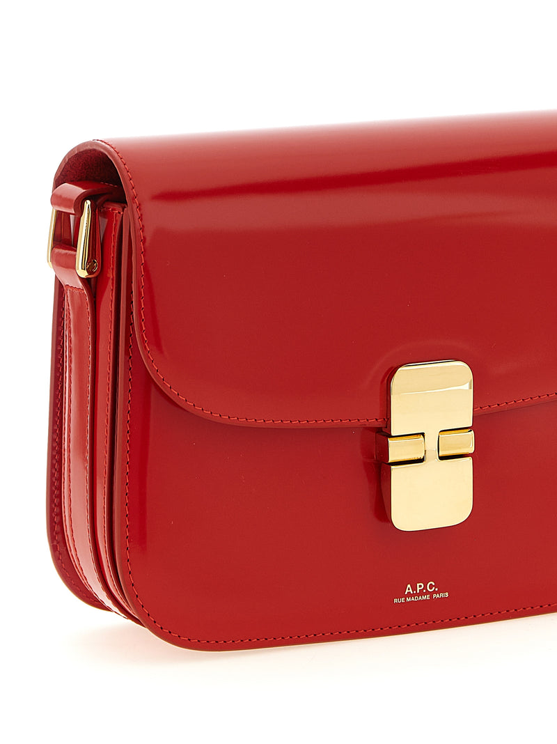 A.P.C. Grace Multicolor Cowhide Crossbody Bag