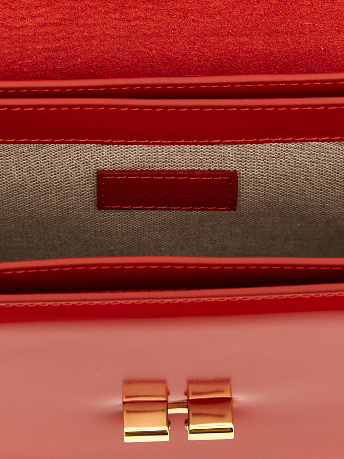 A.P.C. Grace Multicolor Cowhide Crossbody Bag