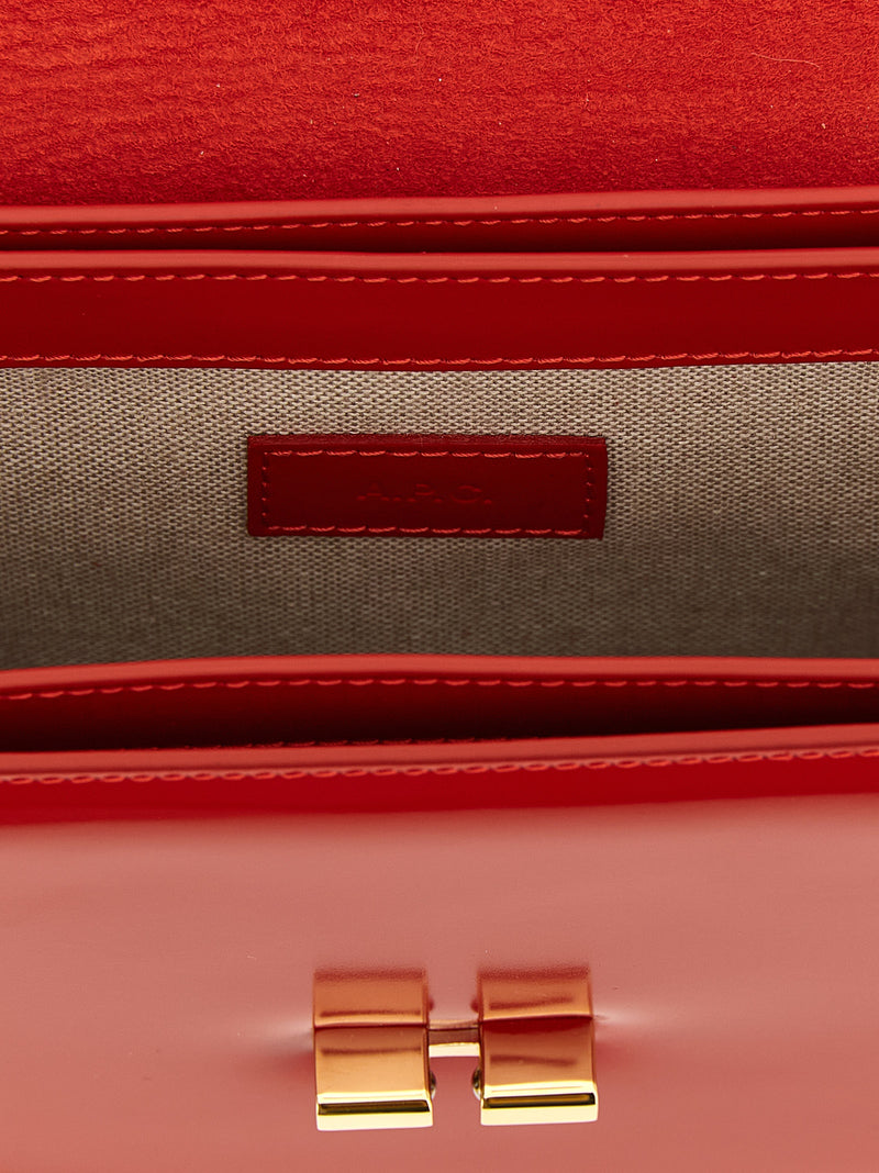 A.P.C. Grace Multicolor Cowhide Crossbody Bag