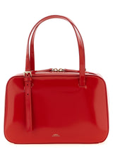 A.P.C. Virginie Box Multicolor Cowhide Handbag