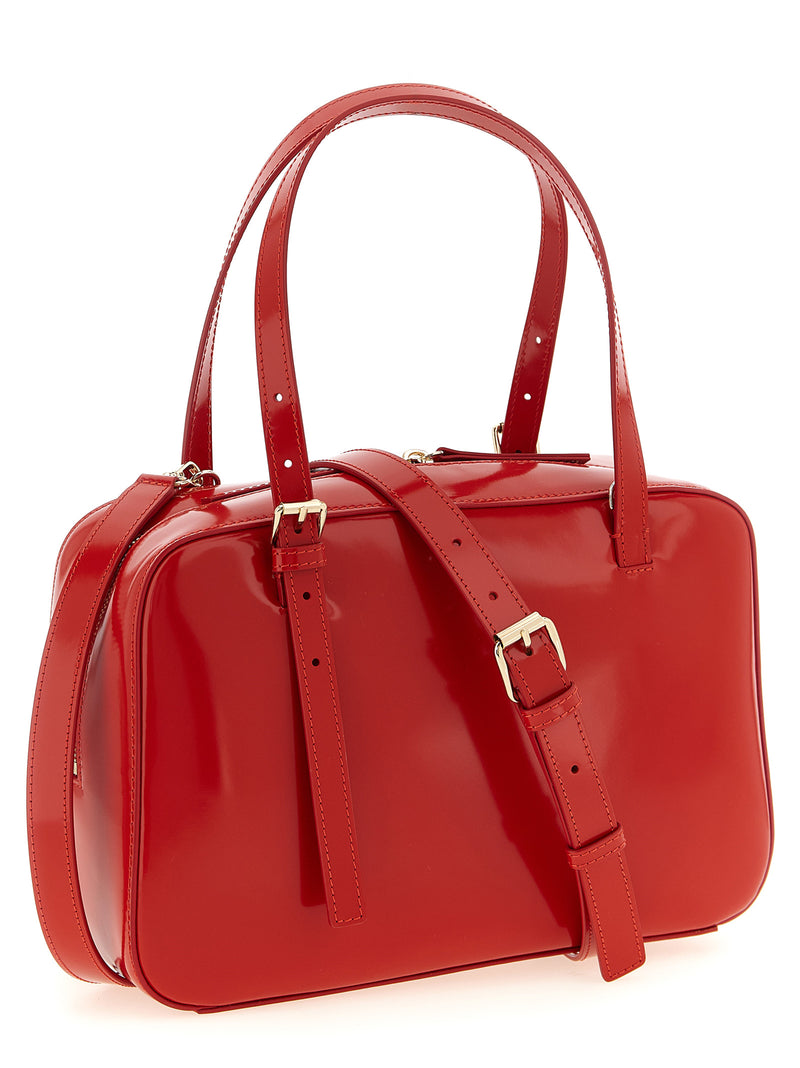 A.P.C. Virginie Box Multicolor Cowhide Handbag