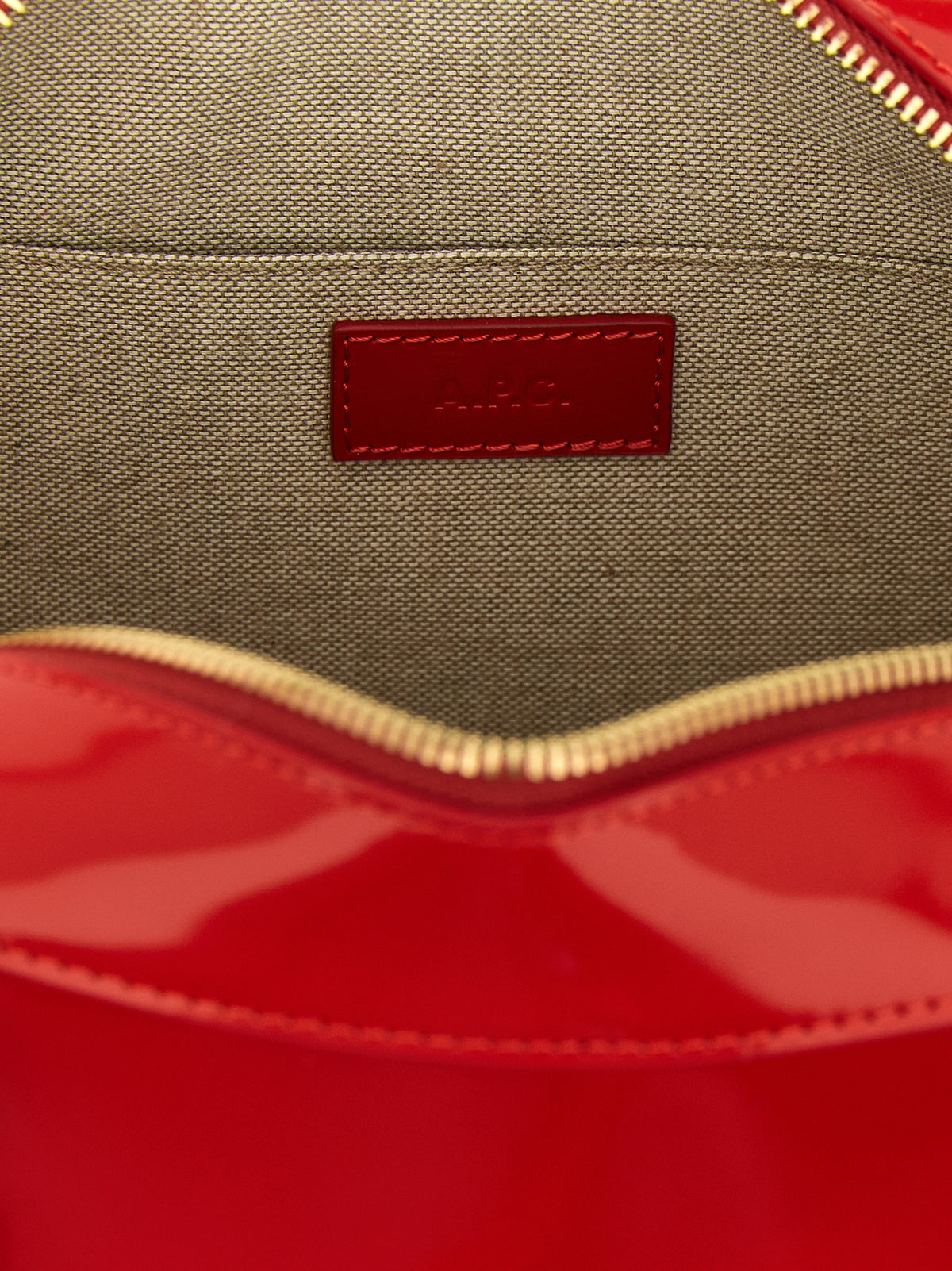 A.P.C. Virginie Box Multicolor Cowhide Handbag