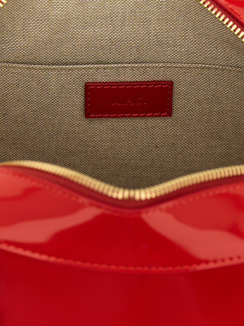 A.P.C. Virginie Box Multicolor Cowhide Handbag