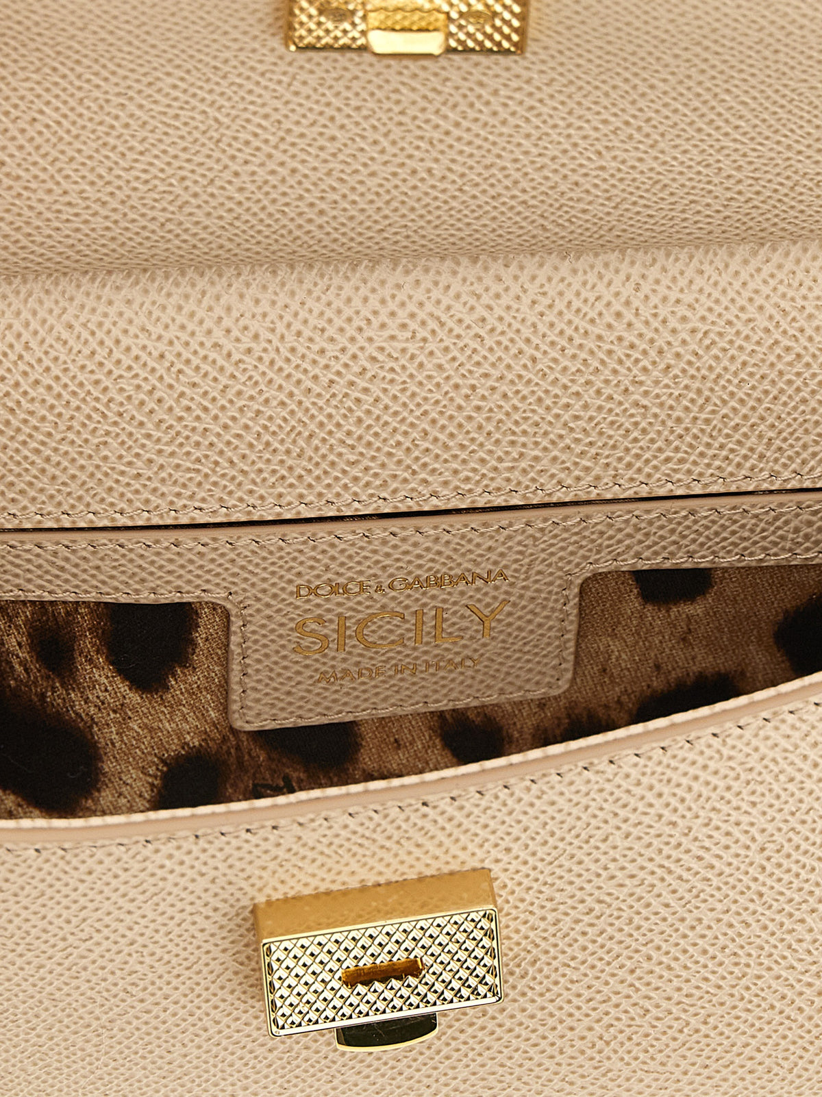 Dolce & Gabbana Multicolor Calfskin Handbag - Sicily Model