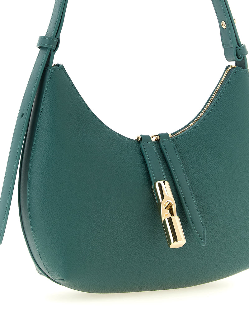 Furla Bicolor Calfskin Shoulder Bag - Goccia S