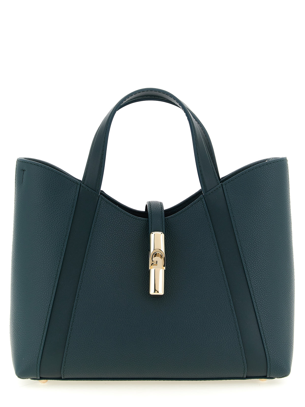 Furla Goccia S Bicolor Calfskin Tote Bag - Luxury Handbag