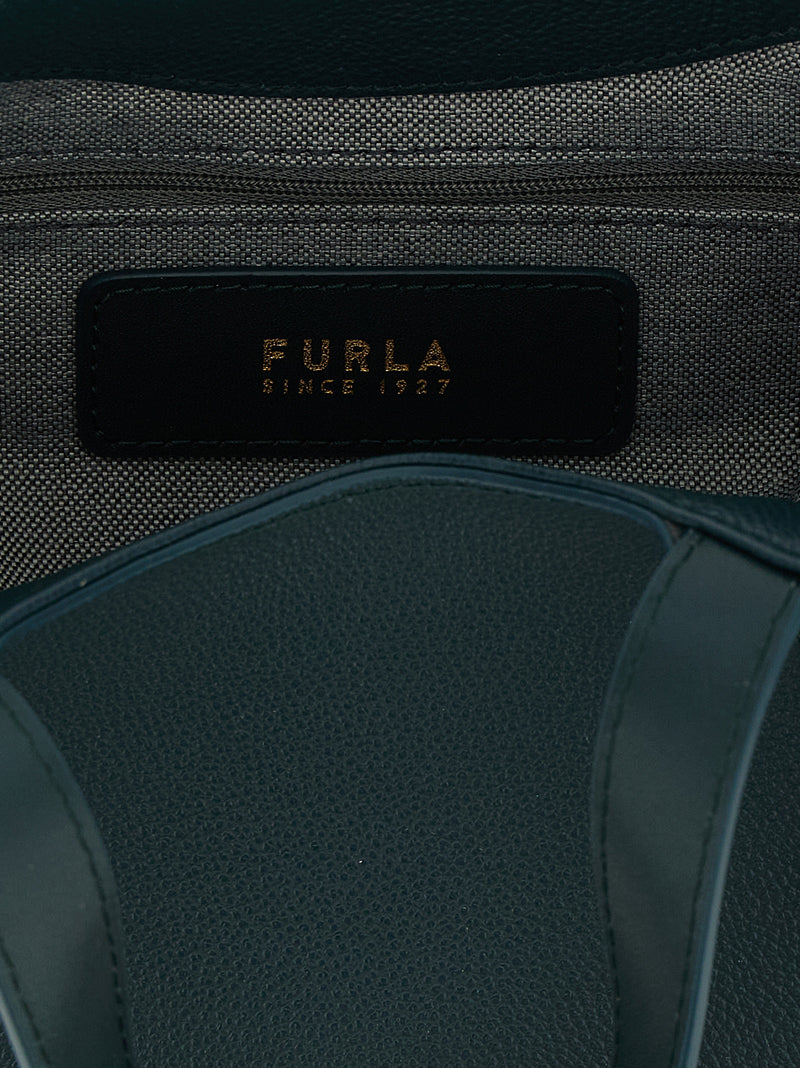 Furla Goccia S Bicolor Calfskin Tote Bag - Luxury Handbag