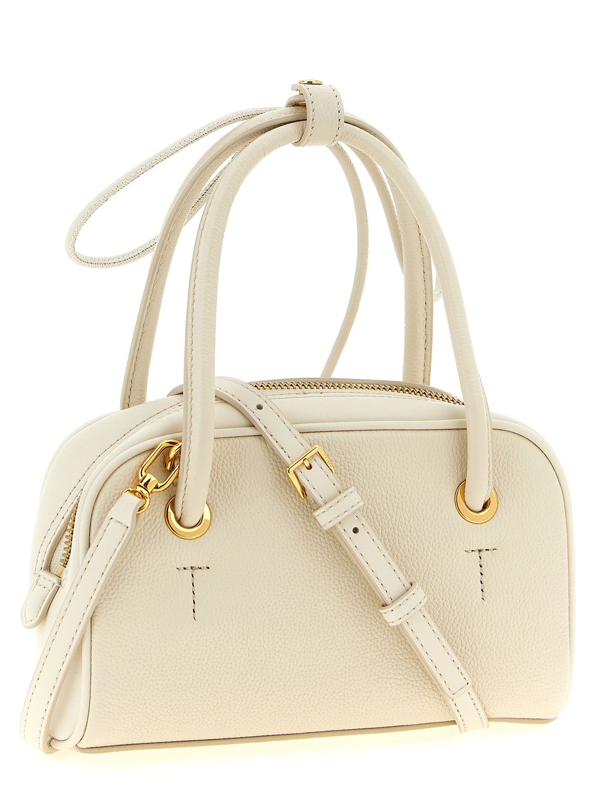 Furla Poppy S White Calfskin Handbag