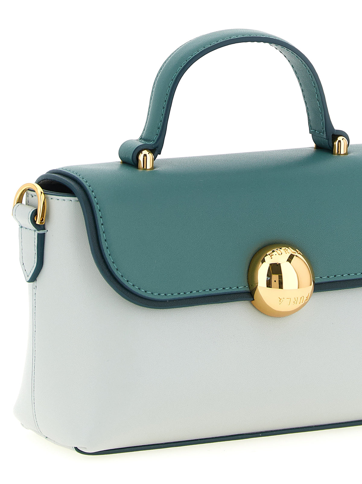 Furla Bicolor Calfskin Handbag - Moonlight Collection