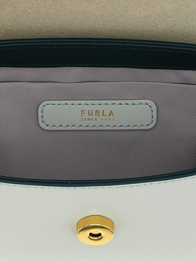 Furla Bicolor Calfskin Handbag - Moonlight Collection