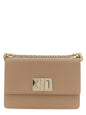 Furla Beige Calfskin Crossbody Bag