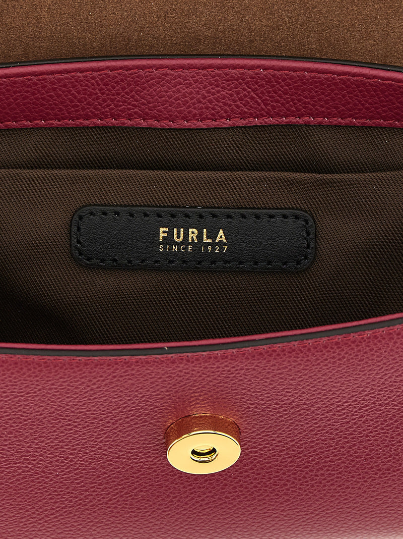 Furla Moonlight Multicolor Calfskin Handbag