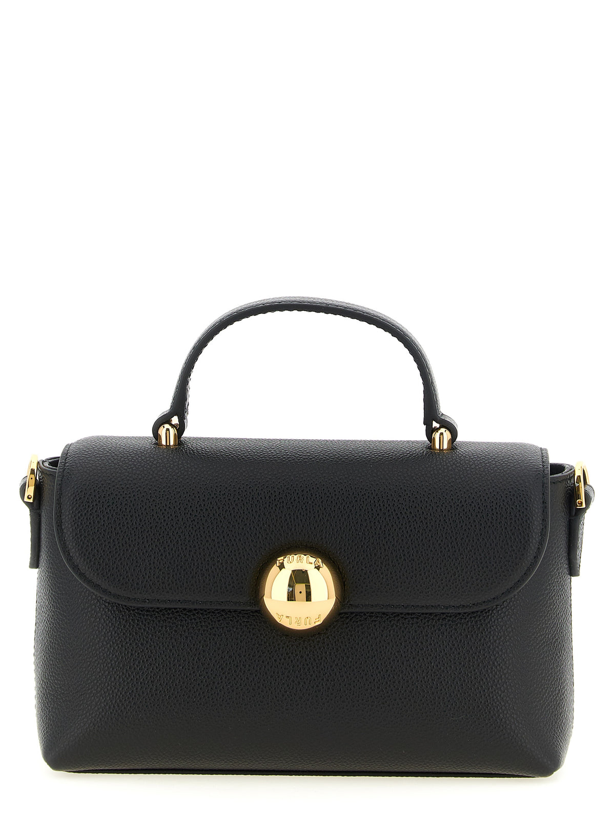 Furla Moonlight Black Calfskin Handbag