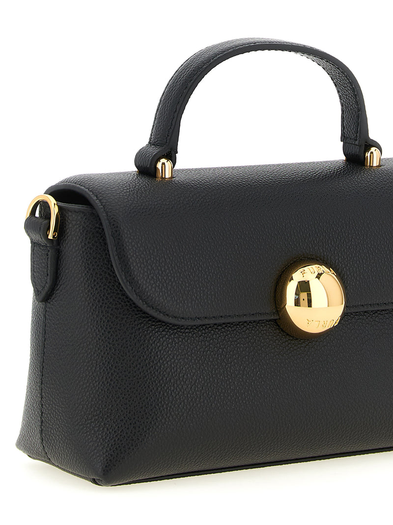 Furla Moonlight Black Calfskin Handbag