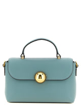 Furla Moonlight Light Blue Calfskin Handbag