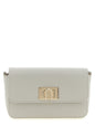 Furla Gray Calfskin Crossbody Bag