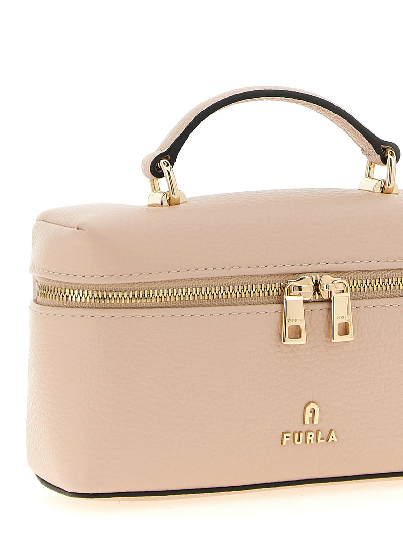 Furla Camelia Multicolor Calfskin Crossbody Bag