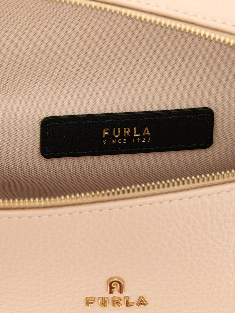 Furla Camelia Multicolor Calfskin Crossbody Bag