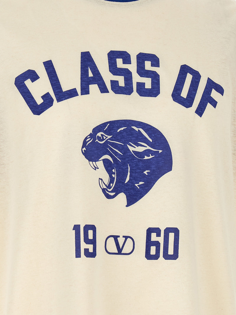 Valentino Garavani Multicolor Panther Graphic T-Shirt