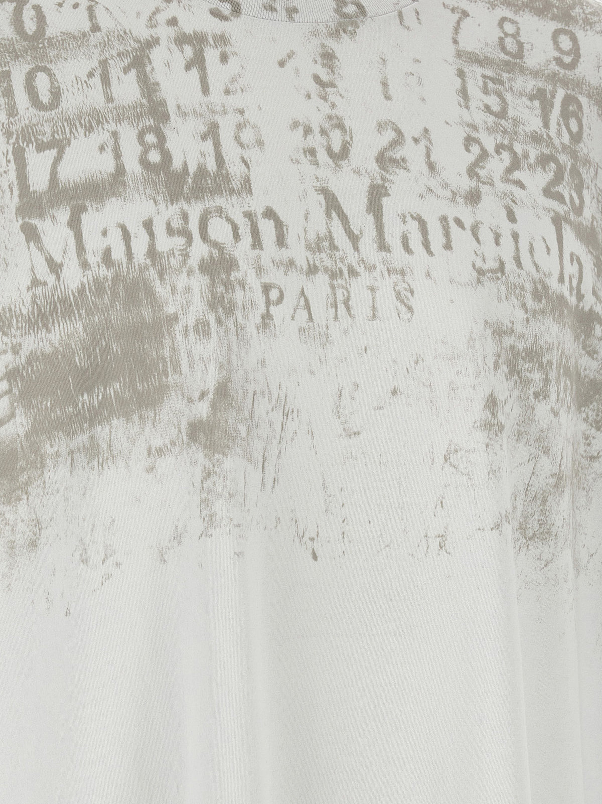 Maison Margiela Gray Cotton T-Shirt