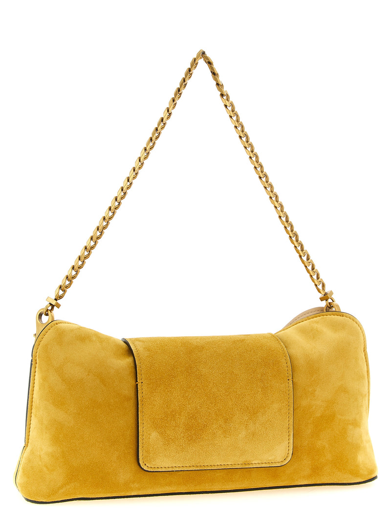Sac à main en cuir bicolore Versace Vivian