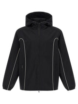 Diesel J-Hives-Wrd Black Polyamide Shell Jacket