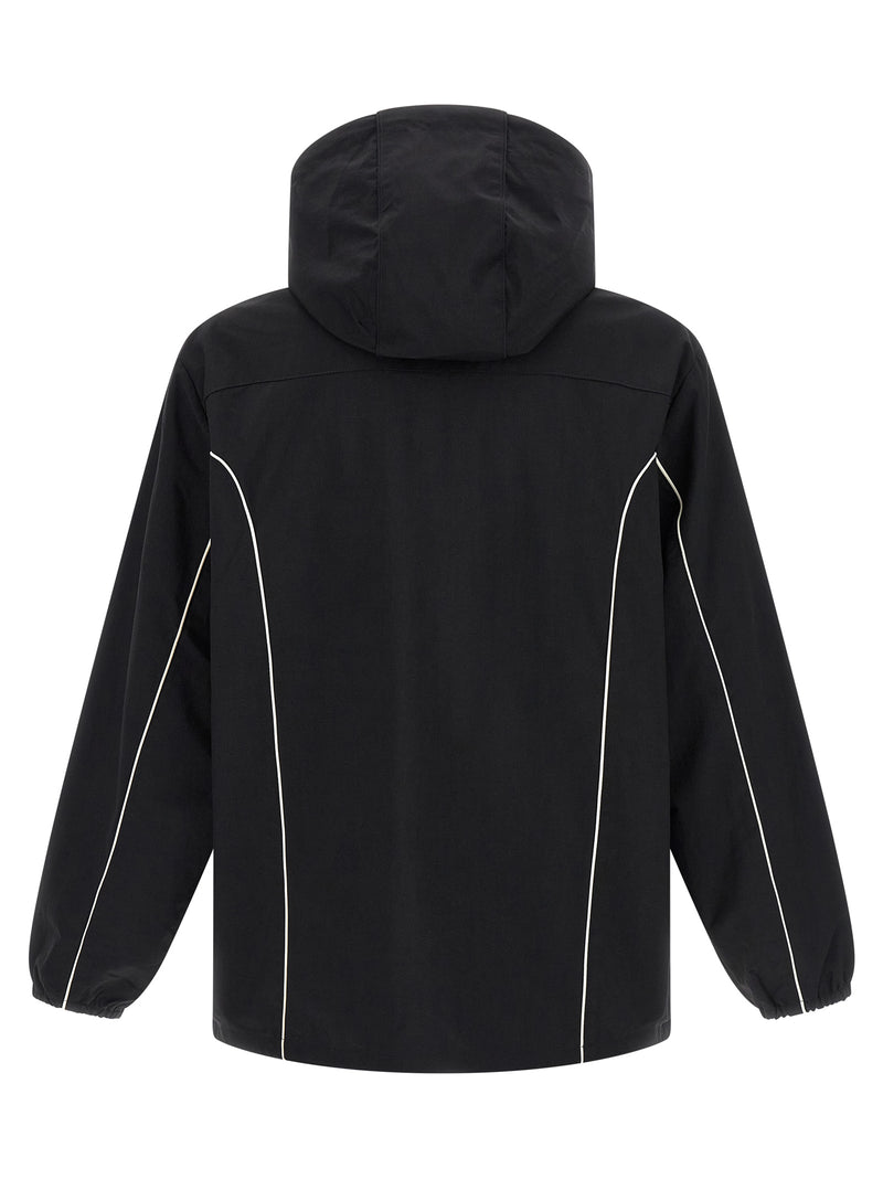 Diesel J-Hives-Wrd Black Polyamide Shell Jacket