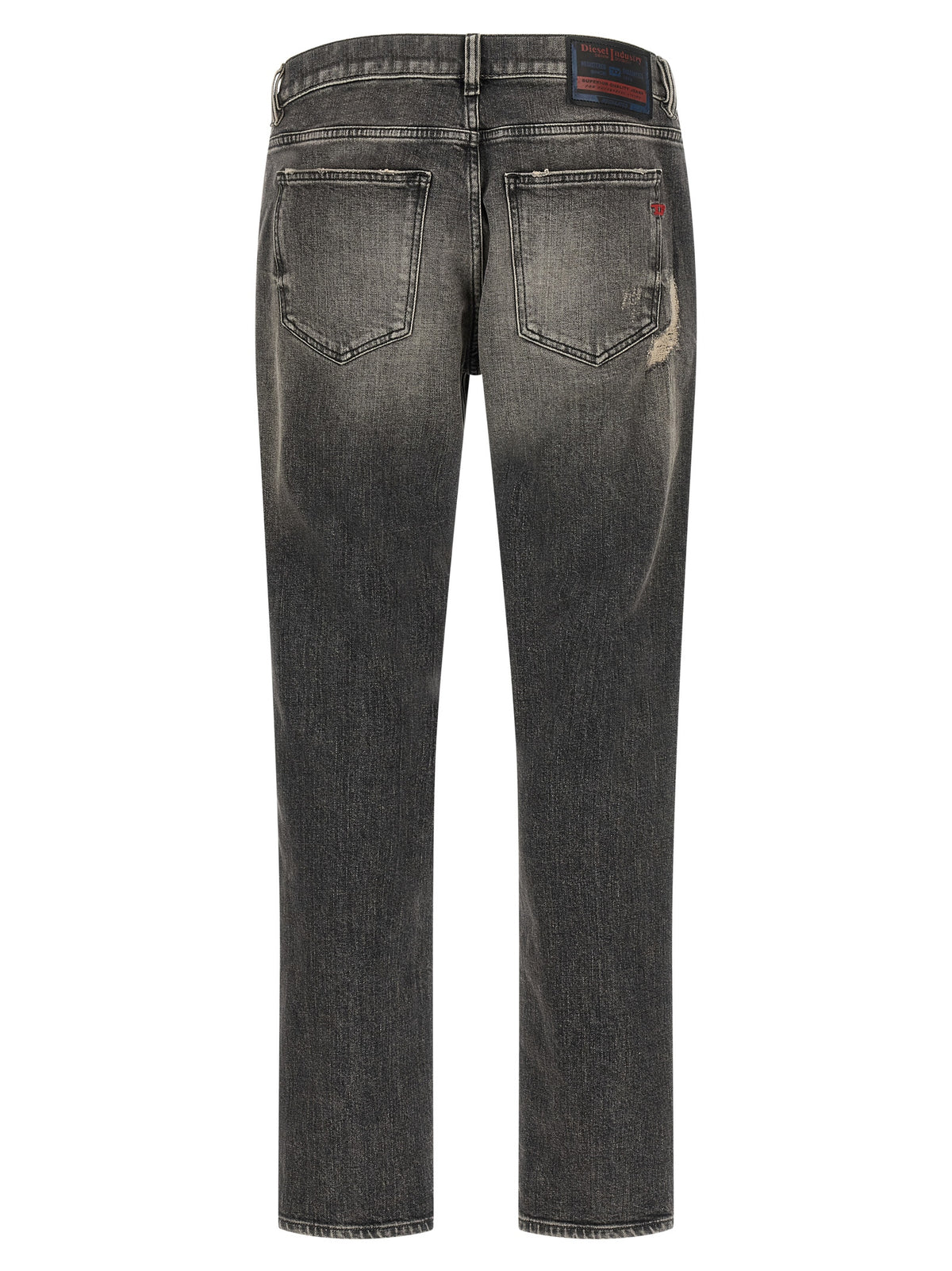 Diesel D-Strukt Gray Cotton Skinny Jeans for Men