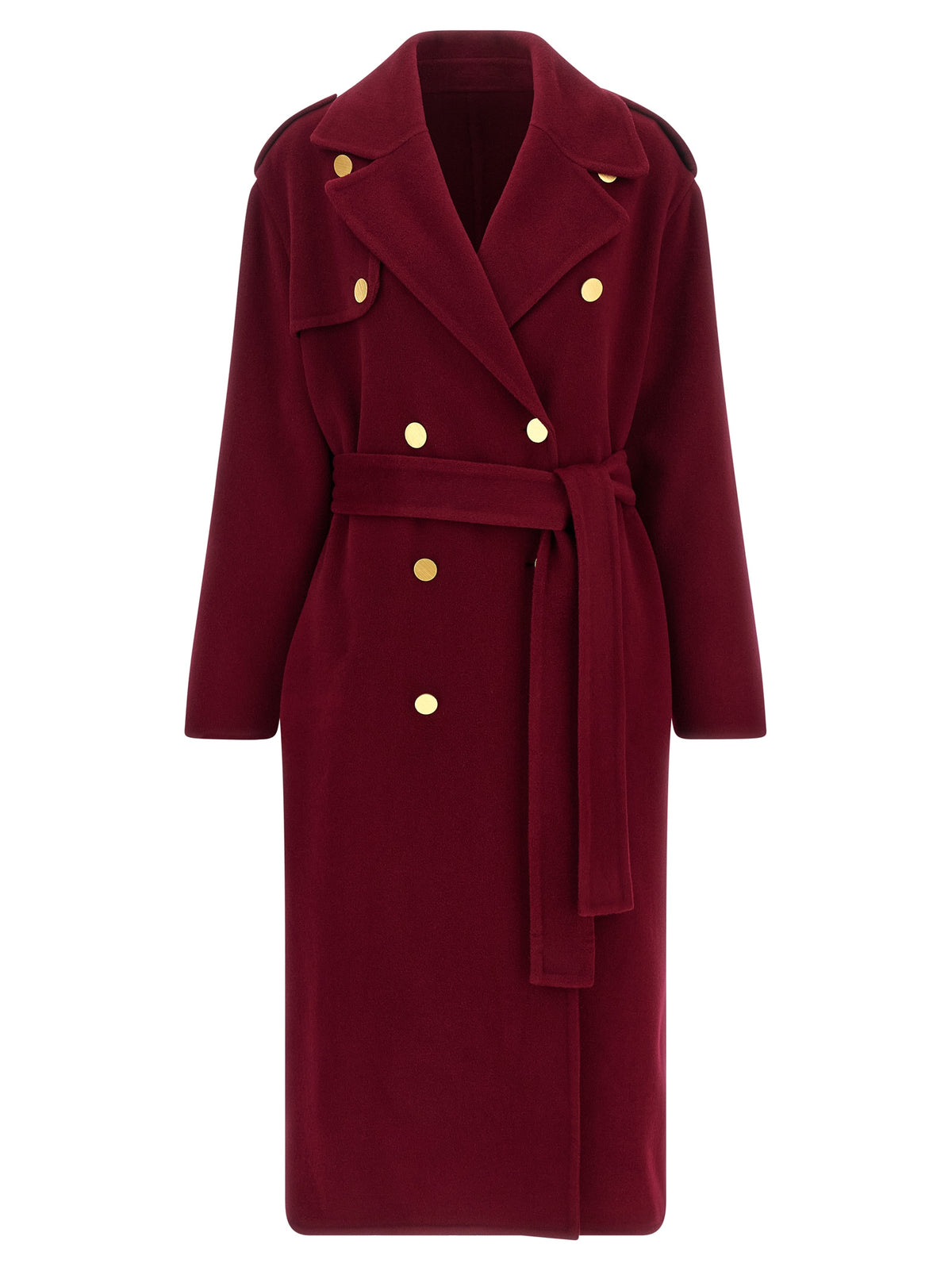 Alberta Ferretti Multicolor Wool Coat