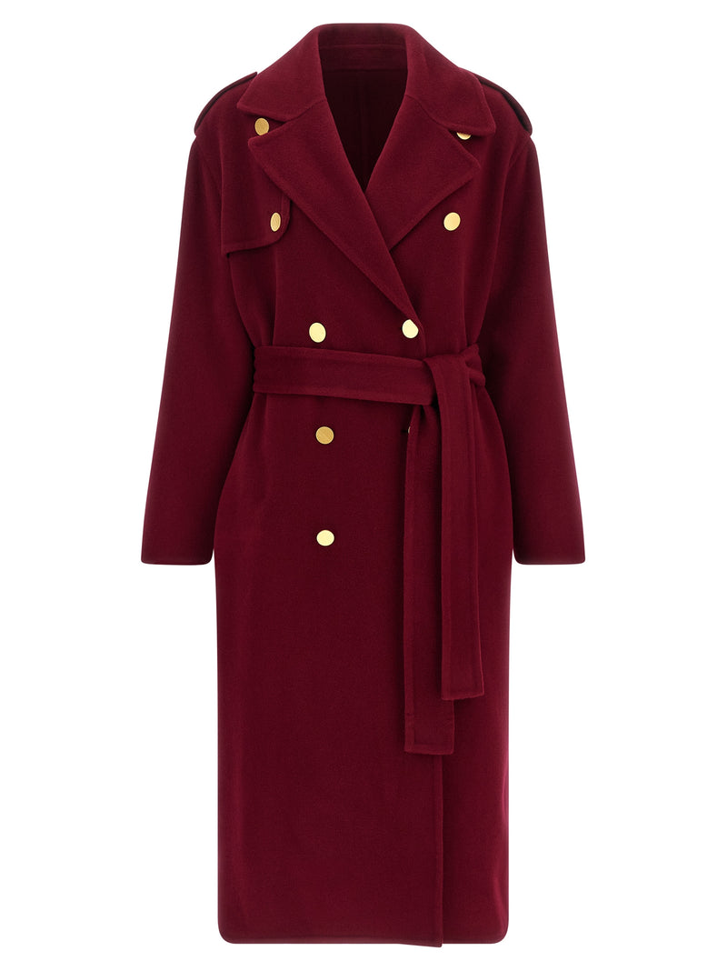 Alberta Ferretti Multicolor Wool Coat