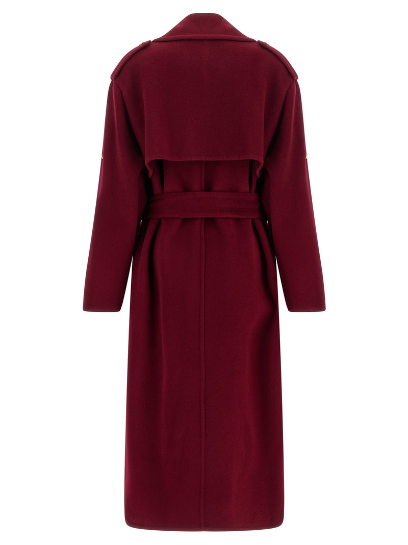 Alberta Ferretti Multicolor Wool Coat