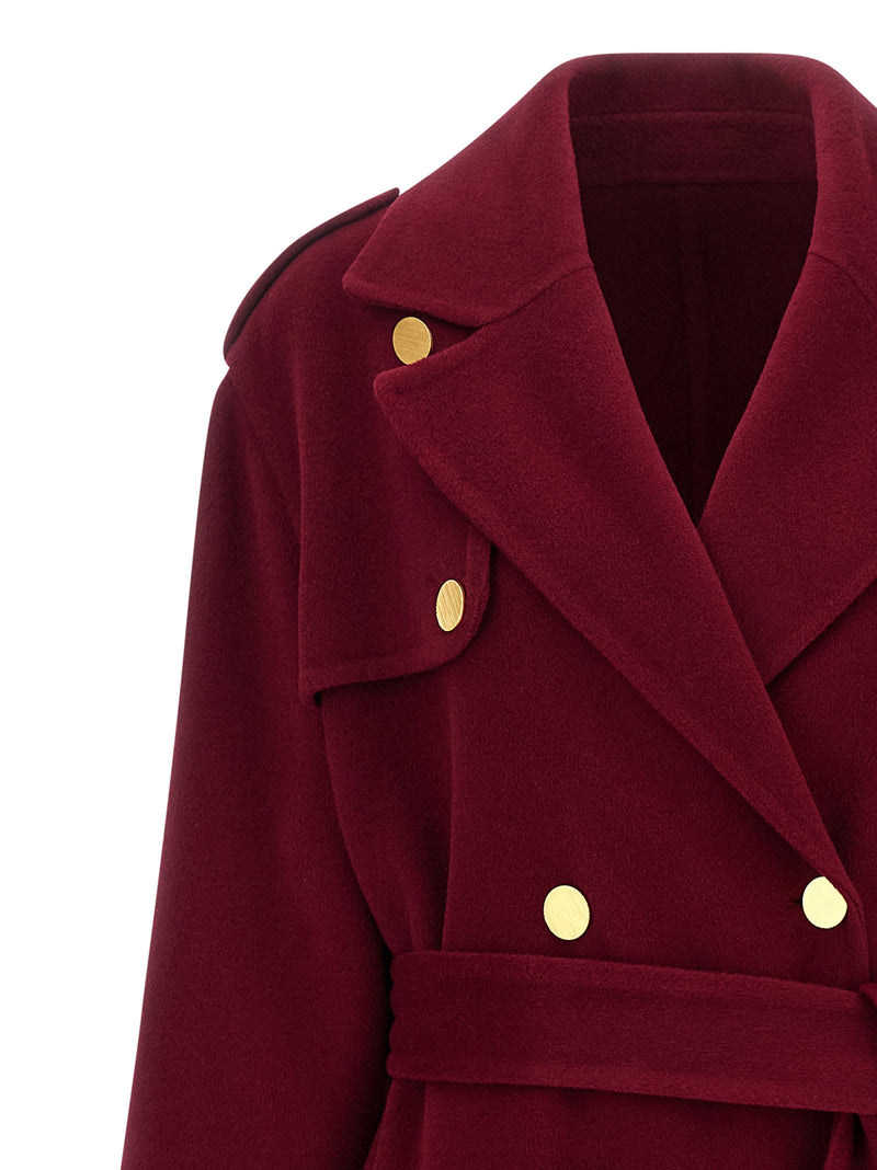 Alberta Ferretti Multicolor Wool Coat
