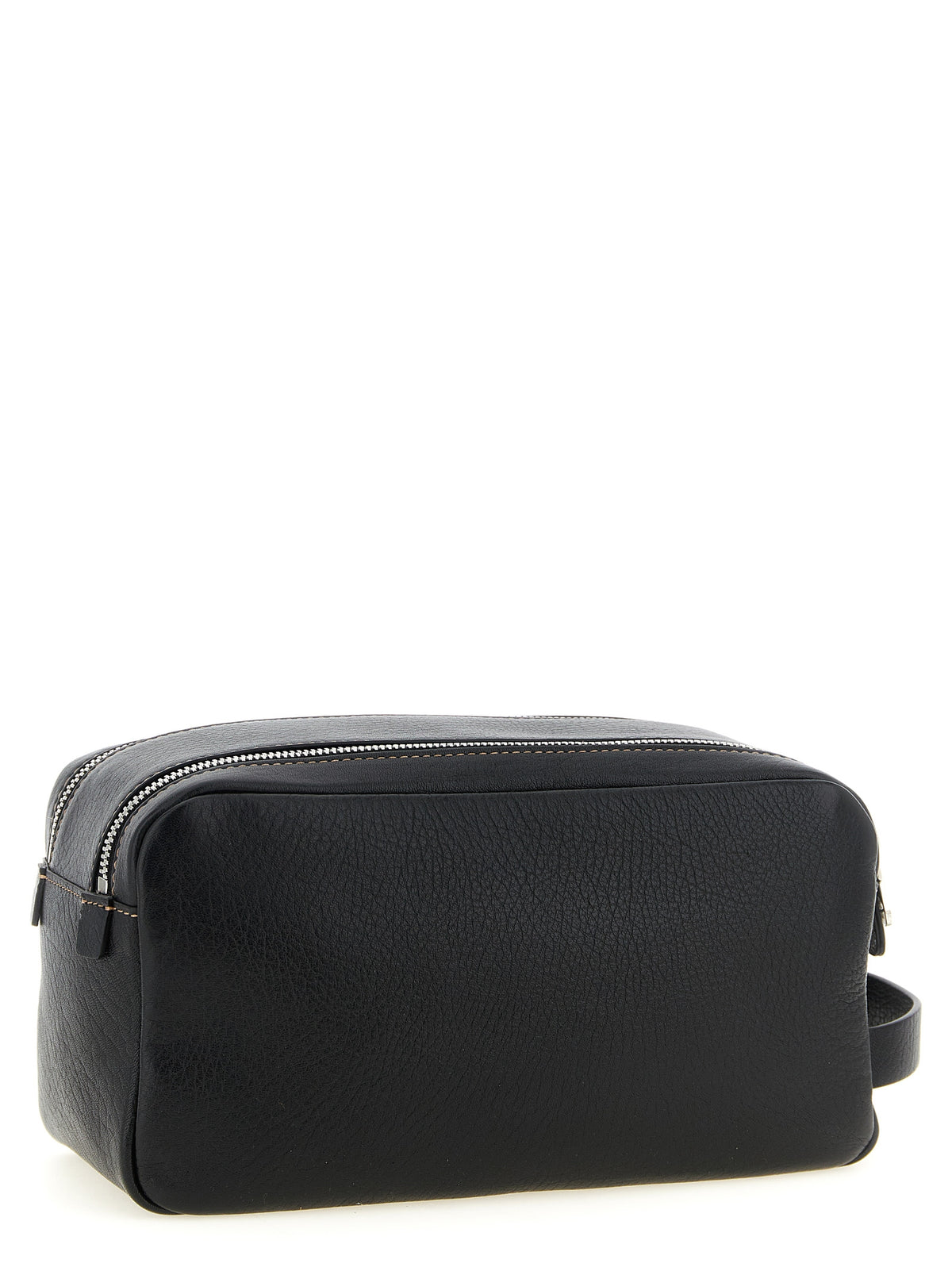 Brunello Cucinelli Black Calfskin Beauty Case