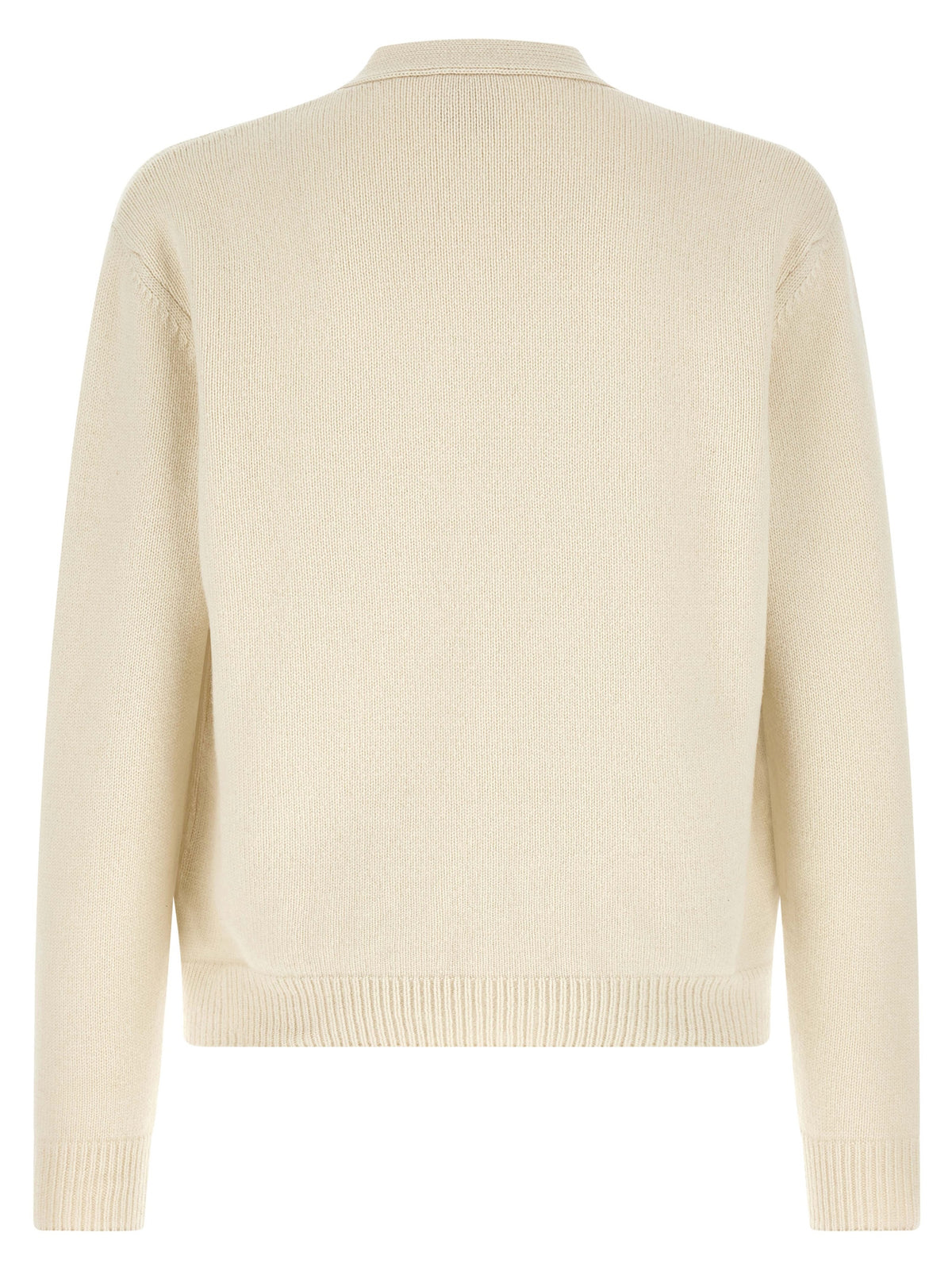 A.P.C. Kevin White Wool Cardigan