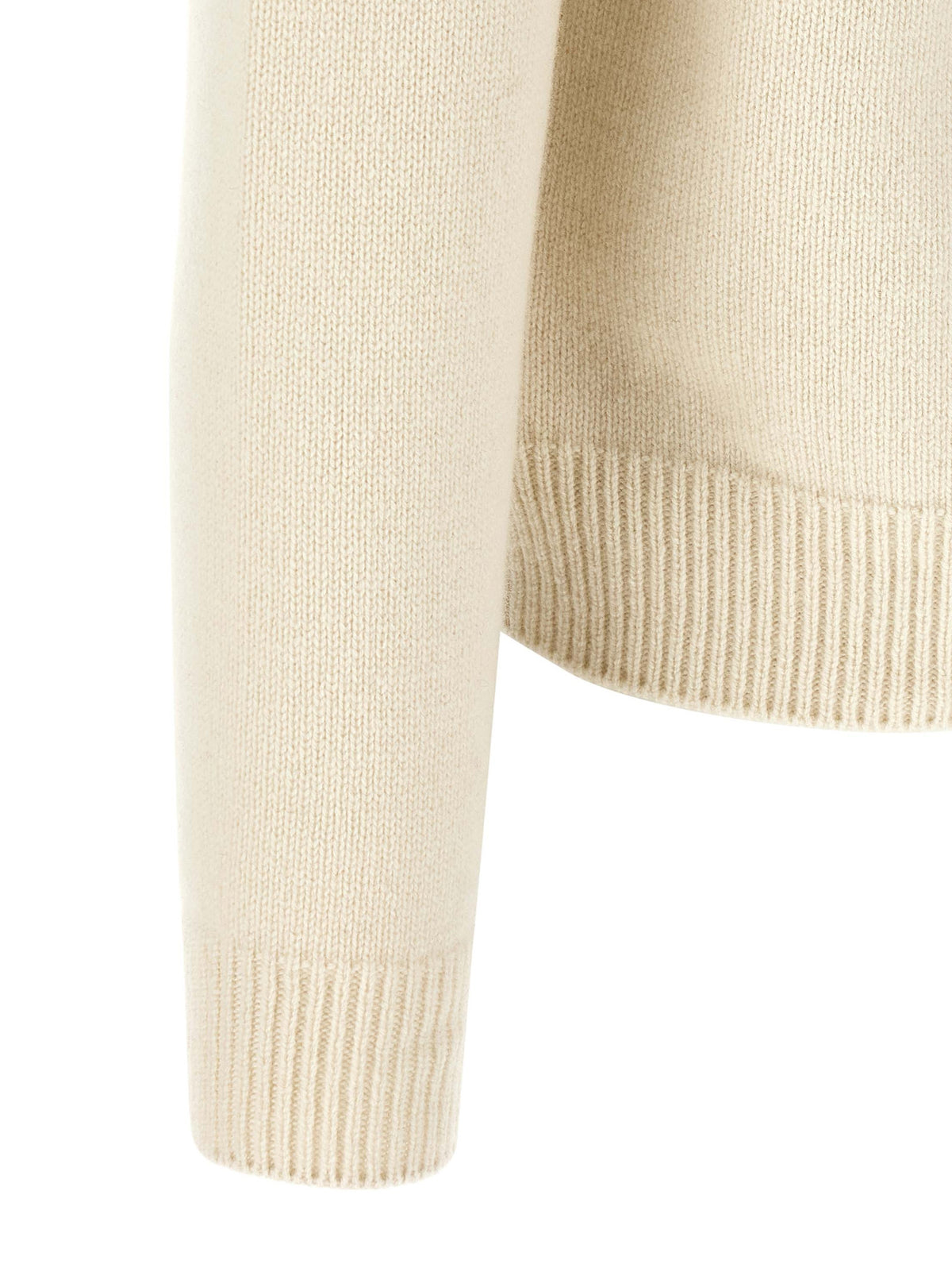A.P.C. Kevin White Wool Cardigan