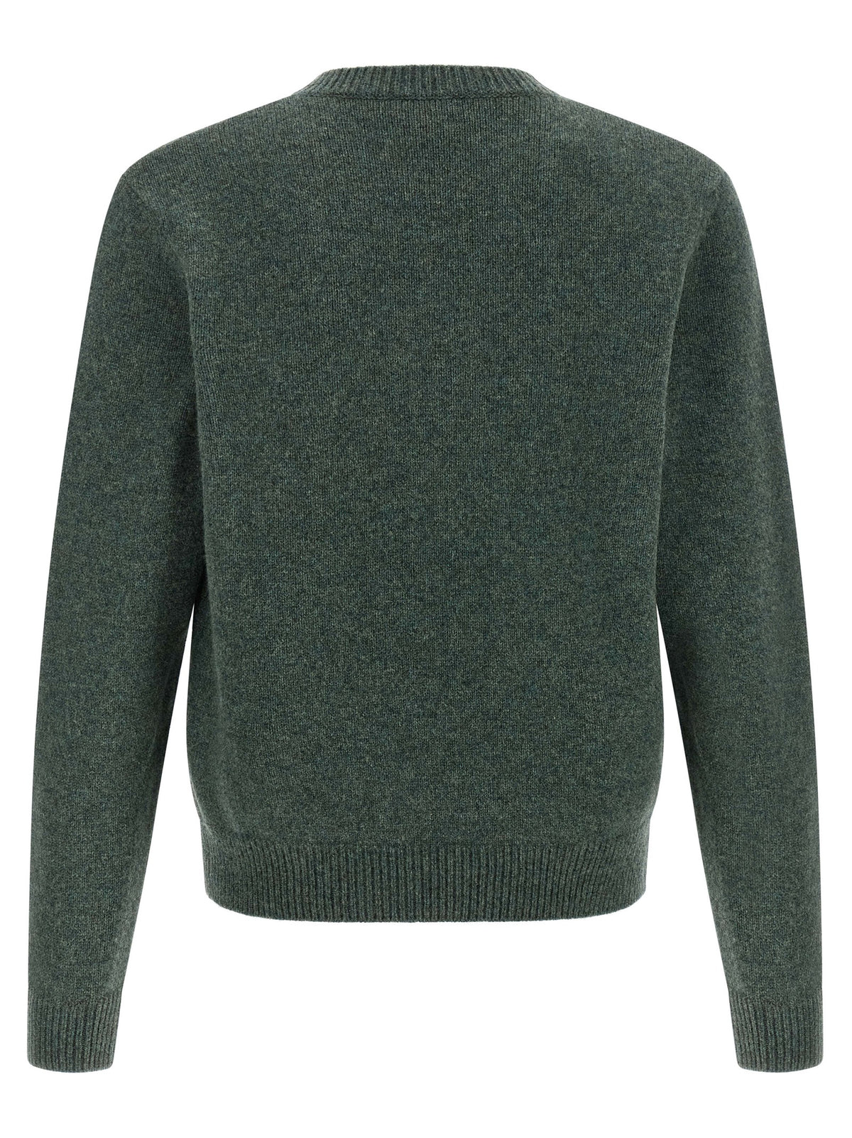 A.P.C. Edmond Bicolor Wool Cardigan - Green