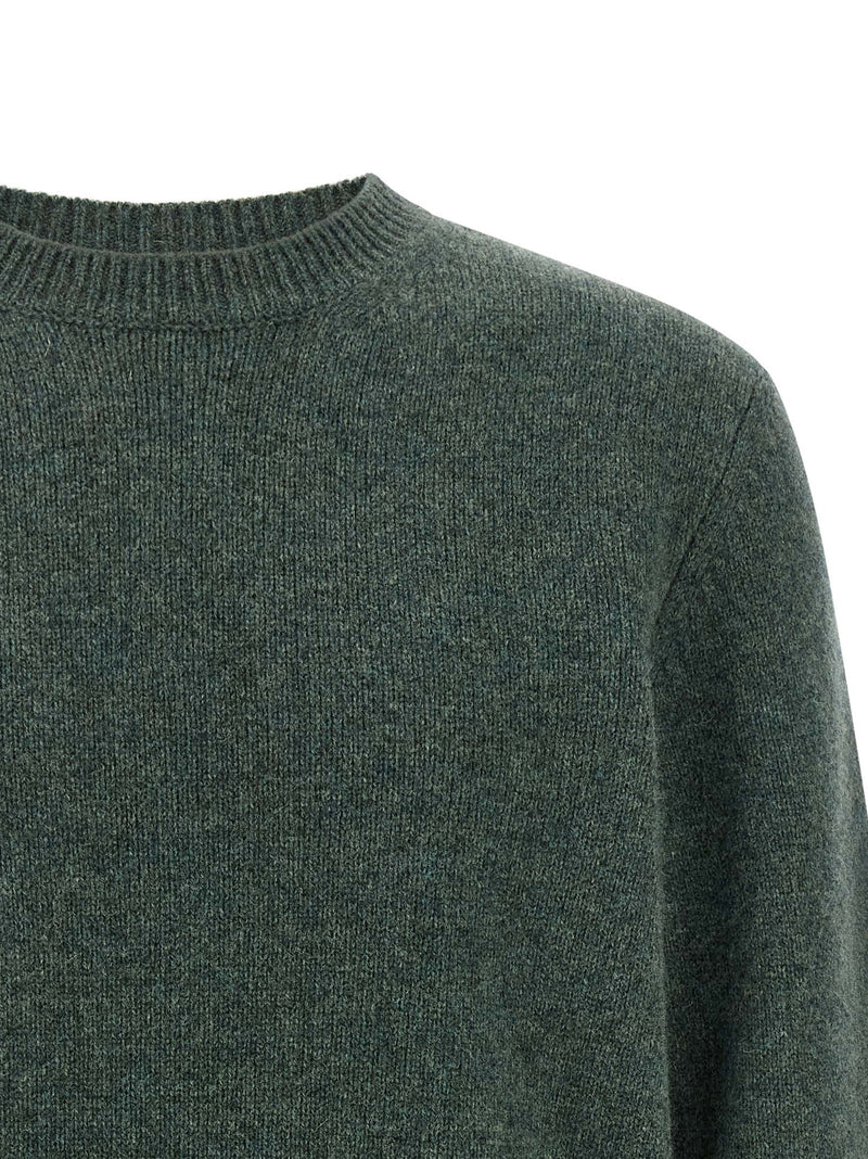 A.P.C. Edmond Bicolor Wool Cardigan - Green