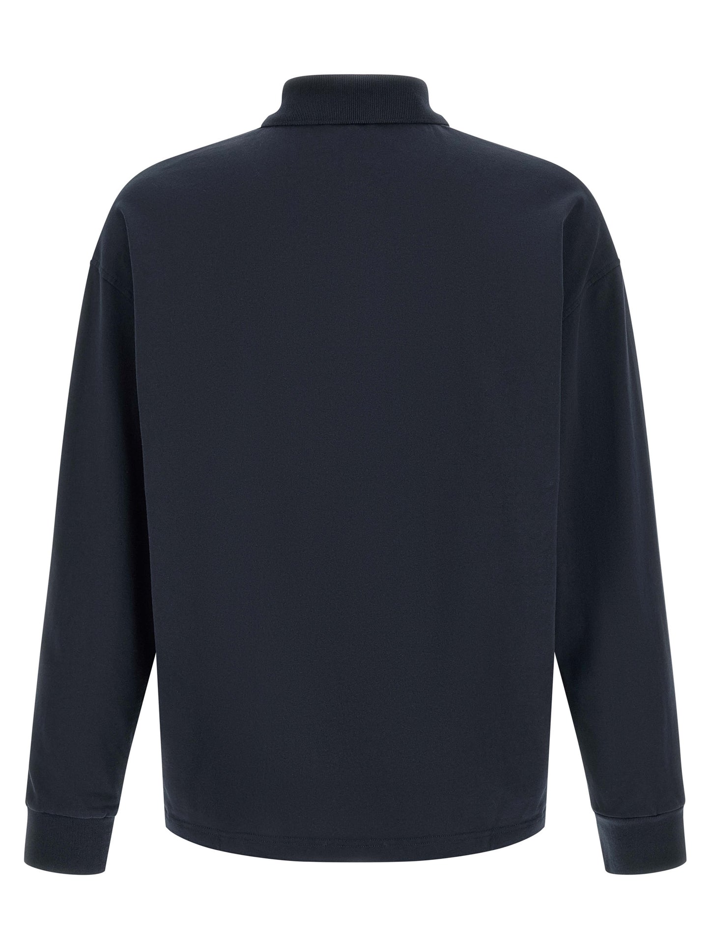 A.P.C. Blue Cotton Polo Shirt