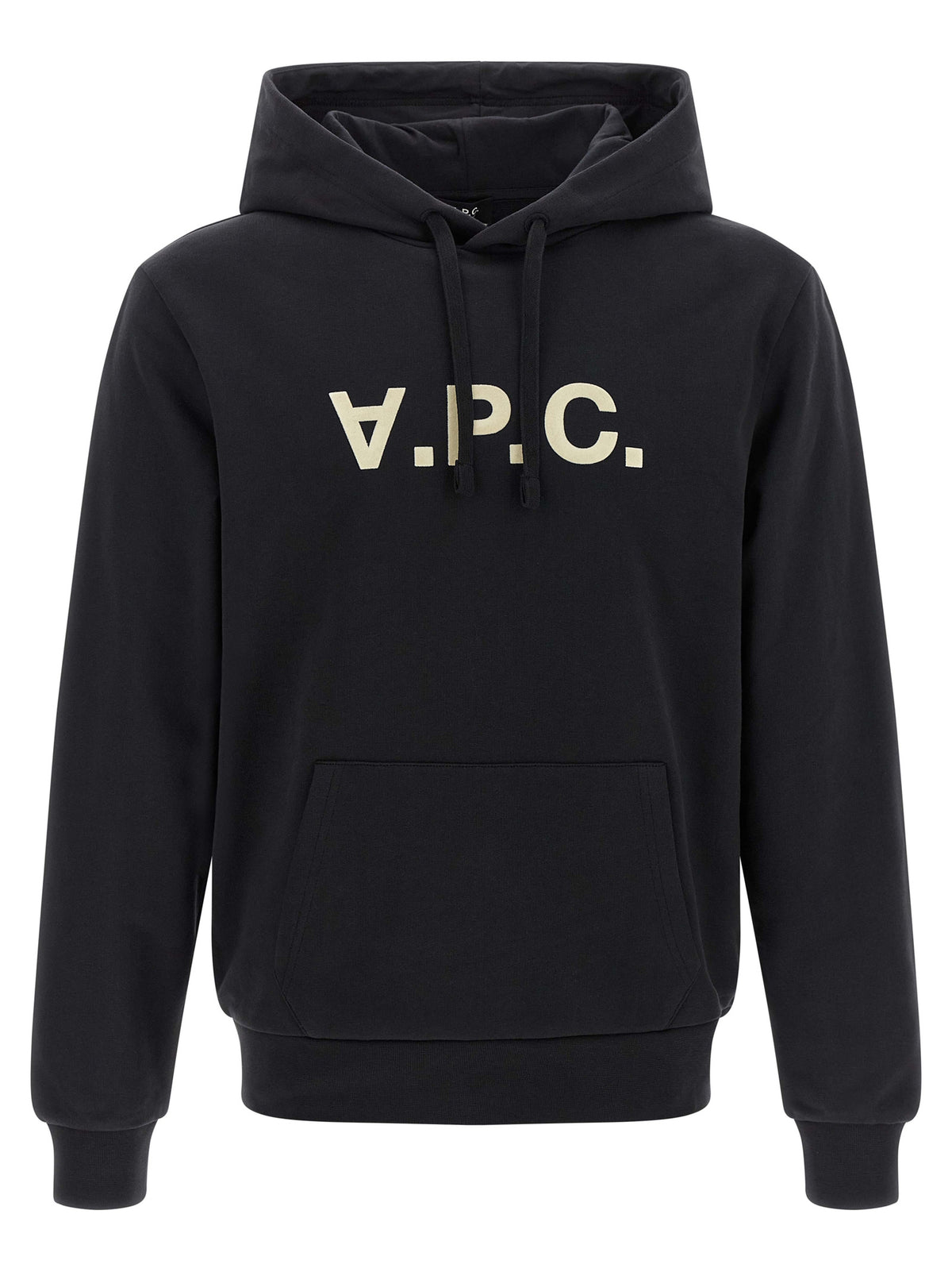 A.P.C. Grand VPC Black Cotton Hoodie for Women