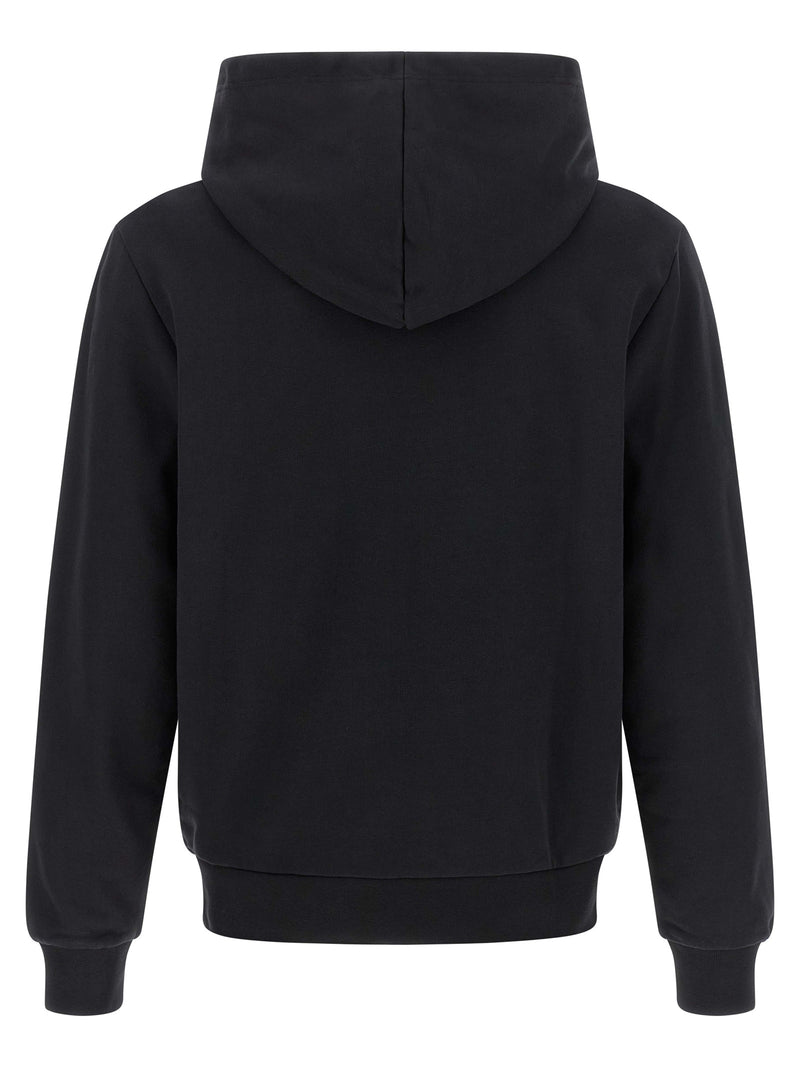 A.P.C. Grand VPC Black Cotton Hoodie for Women