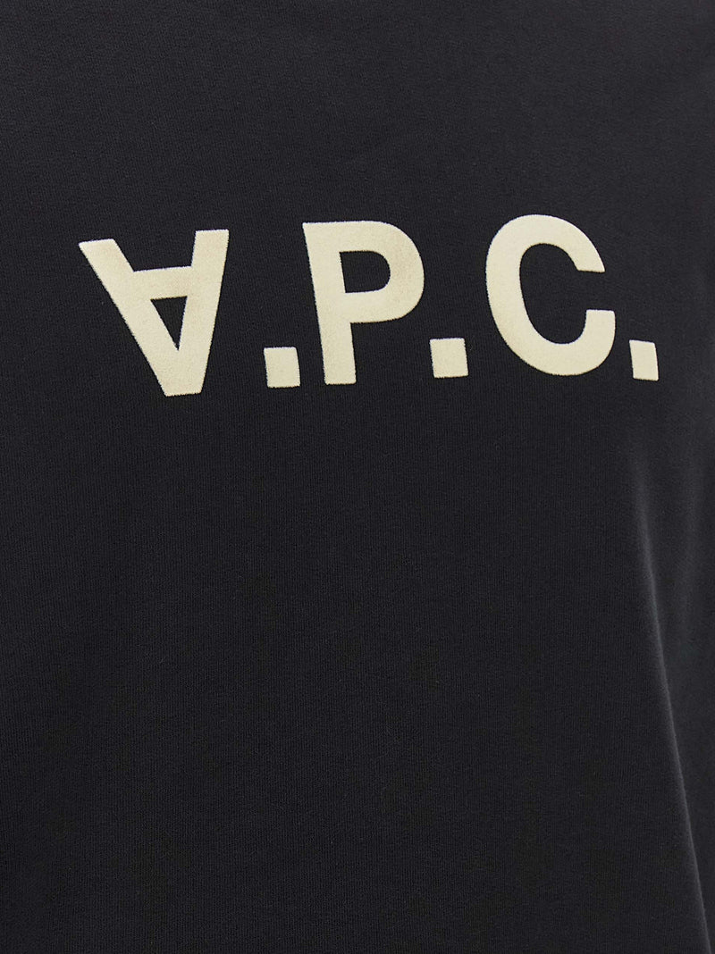 A.P.C. Grand VPC Black Cotton Hoodie for Women