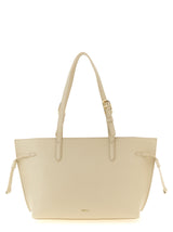 Furla Ava M White Calfskin Tote Bag